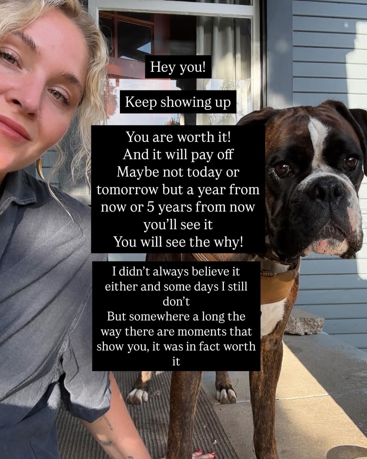 Posted this over the weekend and I know more people needed to hear it so I’m leaving here to keep as a reminder for all of us working hard at being the next best version of ourselves!
#keepgoing #youmatter #selfworth #mentalhealth #wegotthis