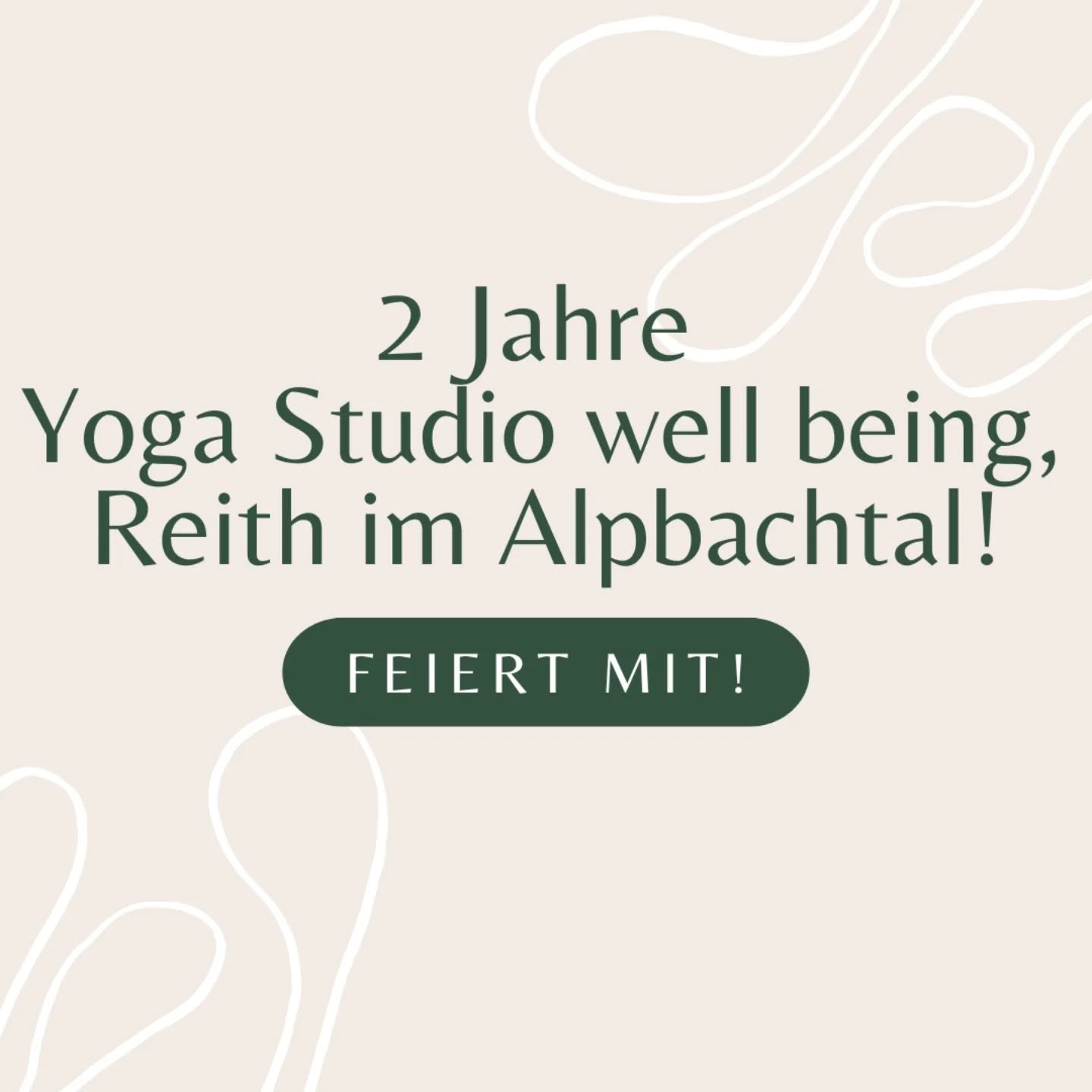 Feiere mit uns unser 2-jähriges Jubiläum!🧘♂️🥳
Wir freuen uns riesig, dass unser Yoga-Studio nun seit zwei Jahren ein Ort der Entspannung und Gemeinschaft für euch ist! Zu diesem besonderen Anlass möchten wir DANKE sagen – an euch, unsere wunderbaren Yogis & Yoginis.
Jubiläumsaktion:
Nur für begrenzte Zeit gibt's 20% Rabatt auf alle 10er-Blöcke! Egal, ob du ein erfahrener Yogi oder ein Neuling bist, jetzt ist der perfekte Zeitpunkt, um deine Praxis zu vertiefen oder neu zu starten.
Wann? Unser Jubiläumsmonat startet am 25.03. und endet am 25.04.
Wo? In unserem Yoga Studio, Dorf 27, 6235 Reith im Alpbachtal.
Wir freuen uns auf euch! 🙏✨
.
.
#yogawellbeing #YogaUndMeditation #AchtsameYogaPraxis #Reithimalpbachtal #YogaUndAchtsamkeit #inbalance #tirol #MeditationUndAchtsamkeit #yogajubiläum