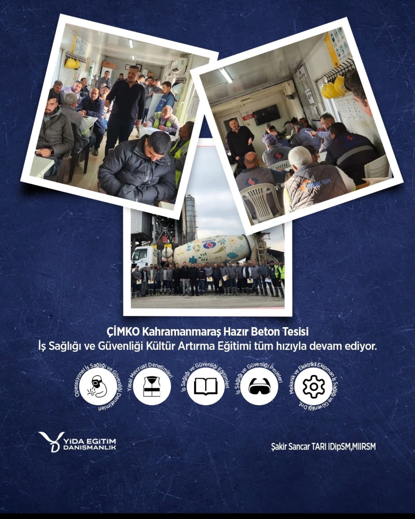 Güvenlik Kültürü Geleceği Şekillendirir
ÇİMKO Kahramanmaraş Hazır Beton Tesisi'nde iş sağlığı ve güvenliği bilincini artırmak adına gerçekleştirilen eğitimler tüm hızıyla devam ediyor. Çalışanlarımızın güvenliği, işimizin temel taşıdır. Sahada alınan her tedbir, iş arkadaşlarımızın sağlığını korumak ve daha bilinçli bir çalışma ortamı oluşturmak için büyük önem taşıyor.
#İşGüvenliği #işsağlığıvegüvenliği #eğitim