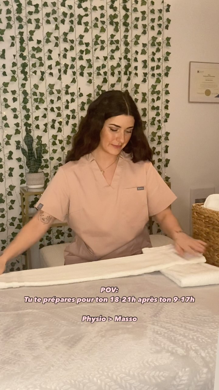 Technologue en physiothérapie de jour > Massothérapeute de soir 🙋🏻♀️👩🏻⚕️
RDV: https://www.massotherapielamaison.com