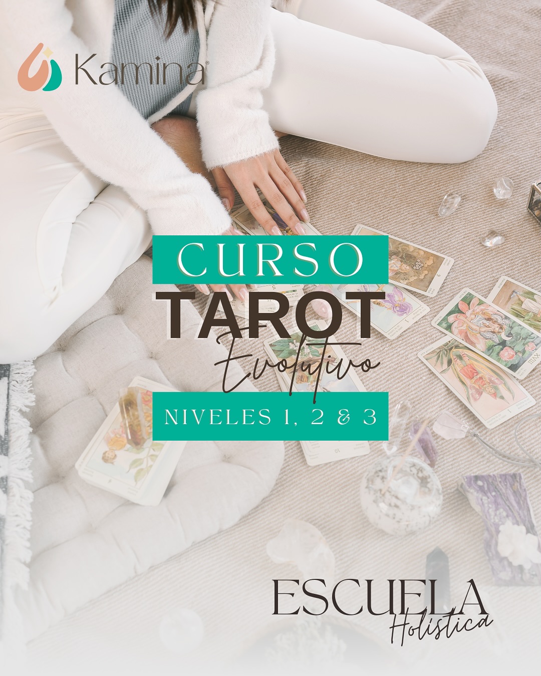✨ Aprende Tarot Evolutivo
Ya comenzamos el proceso de inscripción para el curso de Tarot evolutivo niveles 1, 2 y 3.
El Tarot como herramienta terapéutica nos permite entrar en contacto con nuestro interior y buscar las claves para encontrar las soluciones que buscamos, comprender nuestros bloqueos y saber cuáles son aquellas creencias que nos limitan.
A través de la interpretación de las cartas, encontramos las respuestas y orientación para aquellos desafíos que estemos viviendo, permitiéndonos evolucionar en nuestro aprendizaje y autoconocimiento.
✨ Son 3 niveles, cada uno con 8 clases online , material bibliográfico y grupo de apoyo por WhatsApp.
✨ Comenzamos el sábado 05 de abril, a las 10:00 horas (Chile).
✨ Las clases son online en vivo y quedan grabadas para que puedas revisar después .
✨Cupos limitados, Máximo 15 alumnos .
🔥 Solicita más información, escríbenos a nuestro WhatsApp +569 77582210.
👉🏼 Más información:
Web:www.kamina.cl
Mail: contacto@kamina.cl
WhatsApp: +56977582210
🙋🏻♀️ Feliz día, Kamina, desarrollo y consciencia para el nuevo mundo.
#escuelaholistica #cursodetarot #cursodetarotonline #tarotevolutivo #coachingtalleres #autoconocimiento #consciencia