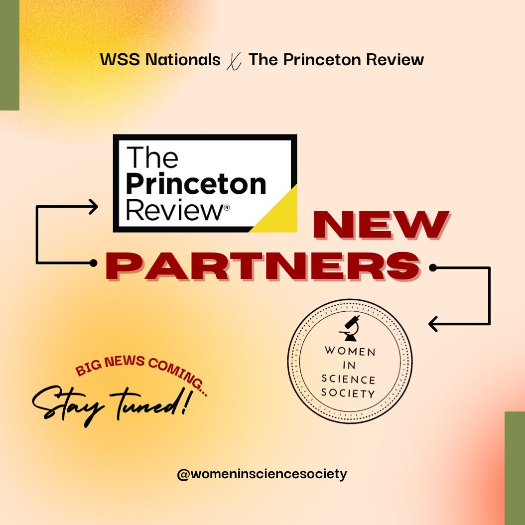 We are thrilled to announce a brand-new partnership between WSS Nationals and The Princeton Review!
As passionate advocates for the advancement and empowerment of women in STEM, we know that access to top-tier academic resources is key to success. That’s why we’re partnering with The Princeton Review—renowned for its elite test prep programs—to support our members pursuing higher education in the sciences.
But that’s not all… 🤫 Stay tuned, because we have even more exciting announcements coming your way soon. You won’t want to miss this!
#WomenInScience #WomenInSTEM #STEMExcellence #ThePrincetonReview #testprep