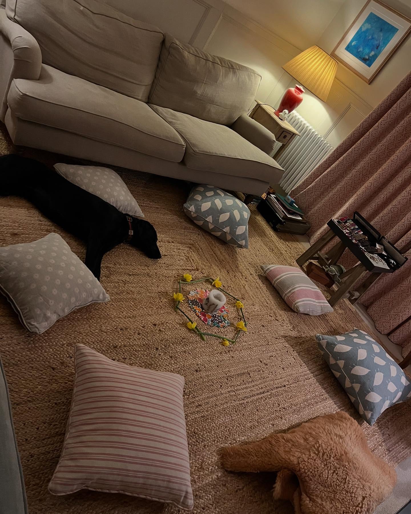 women sitting in circle
powerful
peaceful
ancient
honest
heart filled
raw
painful
joyous
edge filled
fun
rich
truthful
healing
beautiful
held a private group last night
friends inviting in something different
as spring arrives
slowing down
reframing
pausing
reflecting
in amongst being of service
to so many others
space & time for themselves
in community with each other
in community with nature
with that something bigger that we’re a part of
never ceases to blow my socks off
to teach me, humble me, remind me
of life’s exquisite beauty
in amongst its harrowing pain
a space to be with all of it
here’s to more slowing & sitting in circles
as humans, together, with nature
may we know them
and may be we part of them
and if you fancy holding one of your own
hit me up
i would love to facilitate it for you
a total honour & a joy
dog for the warm up act, not a pre-requisite
💚⭕️💚
#nature #natureconnection #ecotherapy #ecopsychology #women #womenscircle #sistercircle #spring #springequinox #hampshire