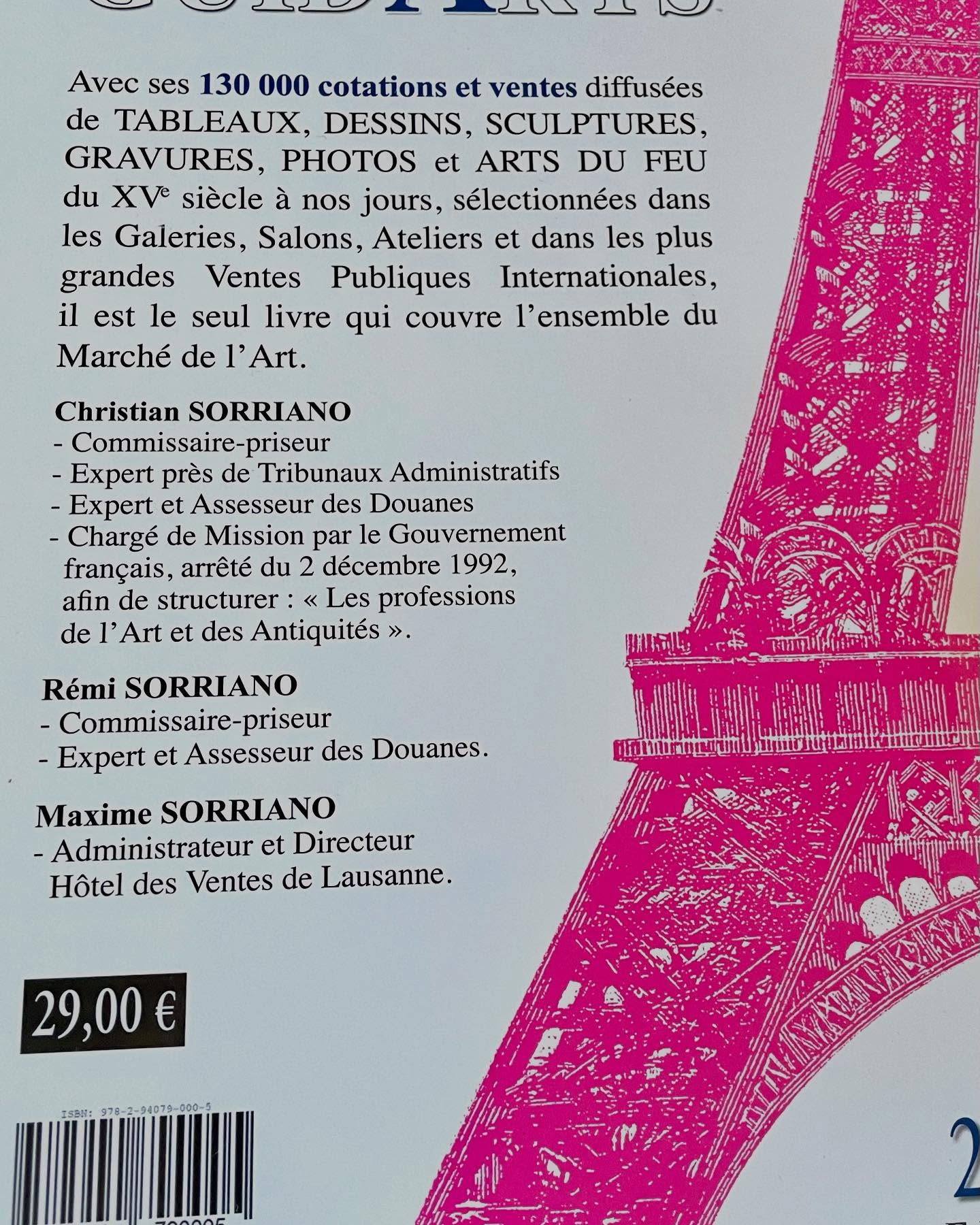 🚀 Mon art entre dans une nouvelle dimension ! 🚀
C’est avec fierté que j’annonce que mes œuvres sont désormais cotées au Guid’Arts 2025, la référence incontournable du marché de l’art. 📖✨
Être coté, c’est plus qu’une reconnaissance : c’est l’assurance pour les collectionneurs et investisseurs de la valeur de mes créations, aujourd’hui et pour l’avenir.
🎨 Pourquoi investir dans l’art ?
✔️ Une valeur tangible et intemporelle
✔️ Un marché en pleine expansion
✔️ Un moyen unique d’exprimer son identité et son goût
Mes œuvres sont disponibles pour acquisition et exposition. Envie d’ajouter une touche artistique forte et inspirante à votre collection ? Contactez-moi en message privé ou par e-mail 📩
🔗 Découvrez mon univers artistique et faisons de l’art un investissement d’émotion et de valeur !
#ArtInvestment #FineArt #GuidArts #ArtMarket #ContemporaryArt #Collectors #InvestInArt #ArtLovers #ArtForSale #InternationalArt #ArtCotation
🚀 My art enters a new dimension! 🚀
I am proud to announce that my works are now listed on the Guid'Arts 2025, the essential reference in the art market. 📖✨
Being listed is more than a recognition: it is the assurance for collectors and investors of the value of my creations, today and for the future.
🎨 Why invest in art?
✔️ A tangible and timeless value
✔️ A rapidly expanding market
✔️ A unique way to express your identity and taste
My works are available for acquisition and exhibition. Want to add a strong and inspiring artistic touch to your collection? Contact me in private message or by email 📩
🔗 Discover my artistic universe and make art an investment of emotion and value!
#ArtInvestment #FineArt #GuidArts #ArtMarket #ContemporaryArt #Collectors #InvestInArt #ArtLovers #ArtForSale #InternationalArt #ArtCotation