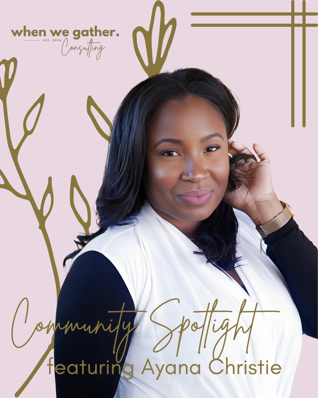 Community Spotlight!
We are thrilled to celebrate the incredible leadership of Ayana F. Christie, a powerful force in identity-affirming spaces and energy transformation. From strategic roles at major companies to launching her own business, Ayana empowers others to reconnect with their true selves and unlock their full potential. Her work is a reminder of what’s possible when Black women lead with purpose and authenticity.
Join us in celebrating Ayana!
#CommunitySpotlight #BlackWomenLead #Empowerment #AuthenticLeadership #EnergyTransformation #IdentityAffirmation #WomenInLeadership
