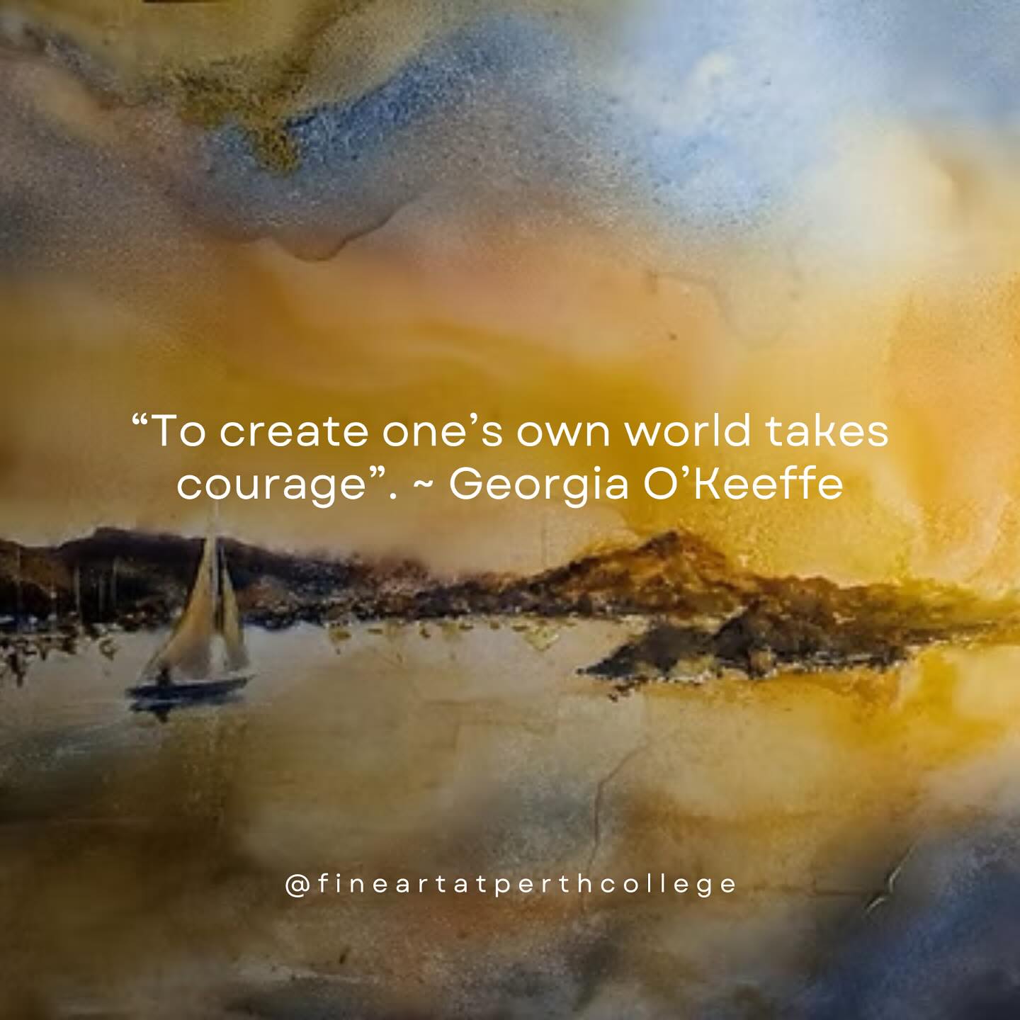 “To create one’s own world takes courage”.
For 40 years, our annual art exhibition has celebrated bold creativity. Join us for the 40th Annual Fine Art at Perth College Exhibition, opening Friday, 4 April—a night of incredible art and inspiration! Tickets are still available online and including live music, canapés and a selection of refreshments.
Note: The exhibition continues over the weekend from 10 AM to 4 PM, showcasing works from talented artists. Don’t miss this milestone event! Featured artwork by @ricksartistry
#40YearsOfArt #AnnualArtExhibition #CelebrateCreativity #waartist #perthartseeker #perthart #perthartist