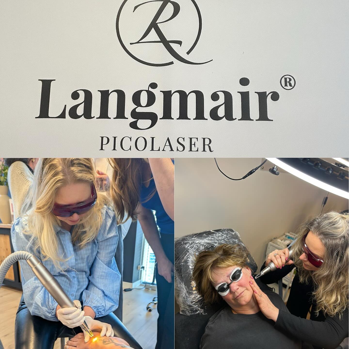 Fianne en Wilma vandaag op masterclasstraining voor de Picolaser! Wat een leuke leerzame dag!
Behalve voor de affectieve Carbonpeeling kun je ook bij ons terecht voor het veilig verwijderen van permanente make-up, tatoeages en pigmentvlekken.
We werken met de geavanceerde, effectieve en veilige Langmair Picolaser.
Maak online een afspraak voor een gratis en vrijblijvend intakegesprek.