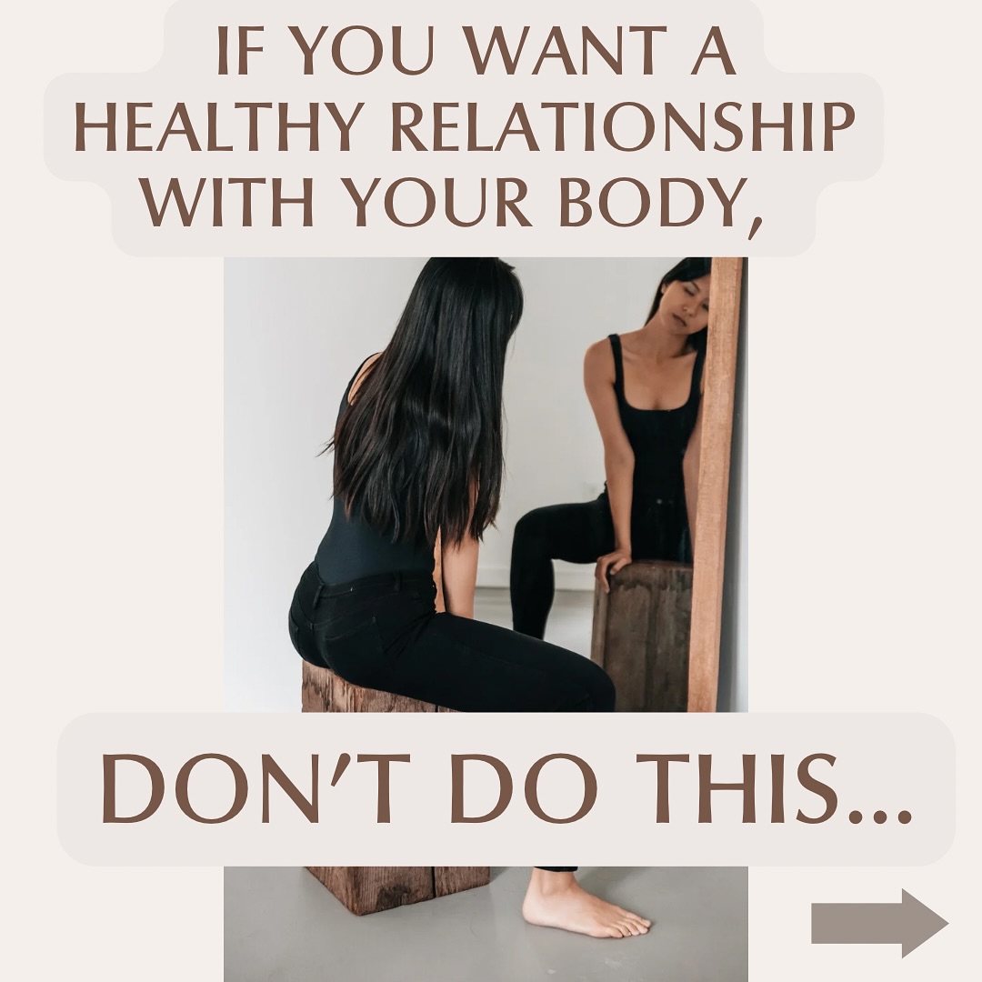 In my 30 years as a nutritionist, I know how much of the emotional component is involved in nutritional counseling. Many times it has little to do with what foods to eat but more about how a client has a negative relationship with food or with their body.
I know this personally because I battled with low self-esteem, a distorted relationship with food and hyper-focusing on my body image. It wasn’t until I made a conscious decision to be healthy instead of chasing an ideal body that everything changed for me.
I think perimenopause and midlife can aggravate body dissatisfaction due to hormonal and age-related changes.
Here are some questions to ask yourself:
❔How do you talk to yourself regarding your body?
❔Do you hyperfocus on parts of your body?
❔Are you constantly thinking about food, diet and how you can lose weight?
❔Do you follow people on social media that offer diet solutions or protocols for weight loss?
❔Do you get excited about going on a new diet and the outcome you are expecting to get?
❔Do you have an “all or nothing” mentality?
❔Are your actions driven towards better health, well-being and caring for yourself or is it focused on aesthetics or a physical outcome?
So it’s time to get honest with yourself and ask yourself some hard questions.
During perimenopause there are many physical and psychological changes that emerge. If you find yourself hanging to old harmful patterns, you will also realize that they might come with more intensity at this time.
➡️My recommendation if you’re trying to lose weight: get help from a certified nutrition professional who understands your particular needs – not from a “Beach Body Camp” with a 20 yr-old fitness model or from following a book or protocol written by a doctor telling you to cut carbs and do intermittent fasting.
➡️If you experience a high level of emotional distress regarding food and body image, seek a mental health professional that specializes in this area and that can help you cope in more healthy ways.
Much ❤️,
Anna.
#midlife #menopause #womenshealth