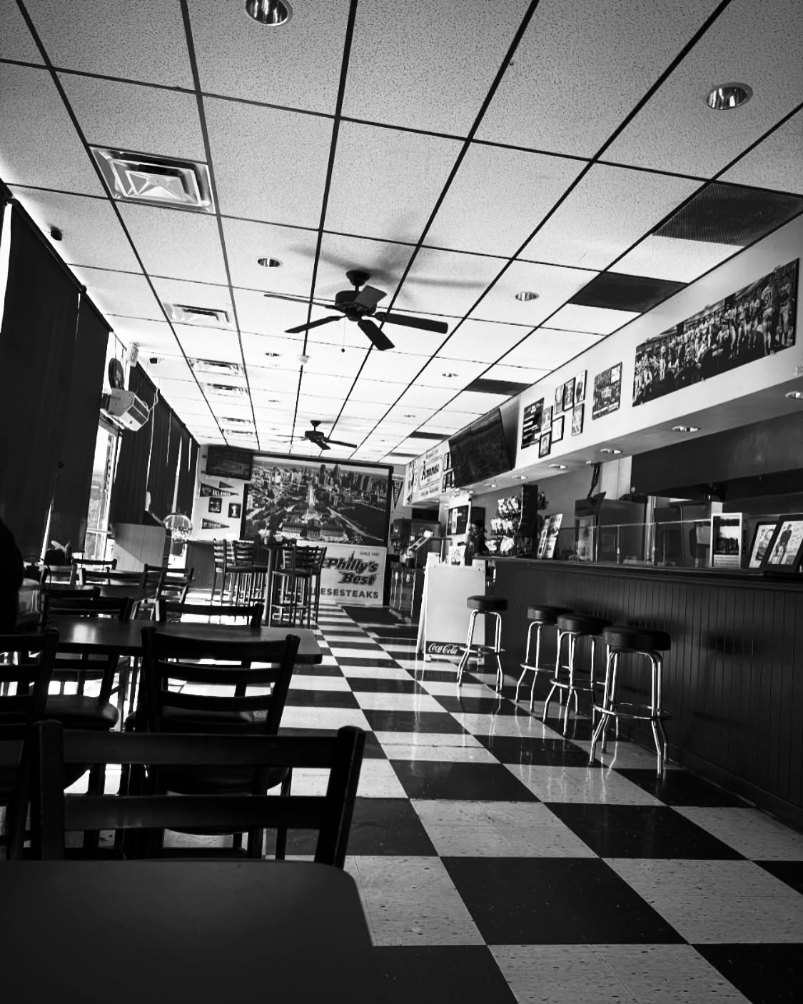 Lunch destination.
#blackandwhite