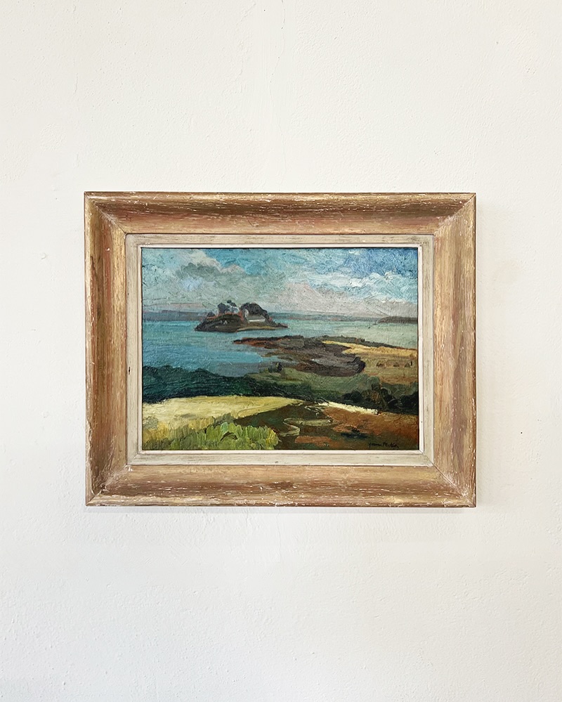 Vendu 🦉
Bords de mer
-
Yvonne Madiou
Huile sur isoler encadrée
Signé en bas à droite : yvonne Madiou
48 x 60 cm
33 x 46 cm sans cadre
Prix en MP