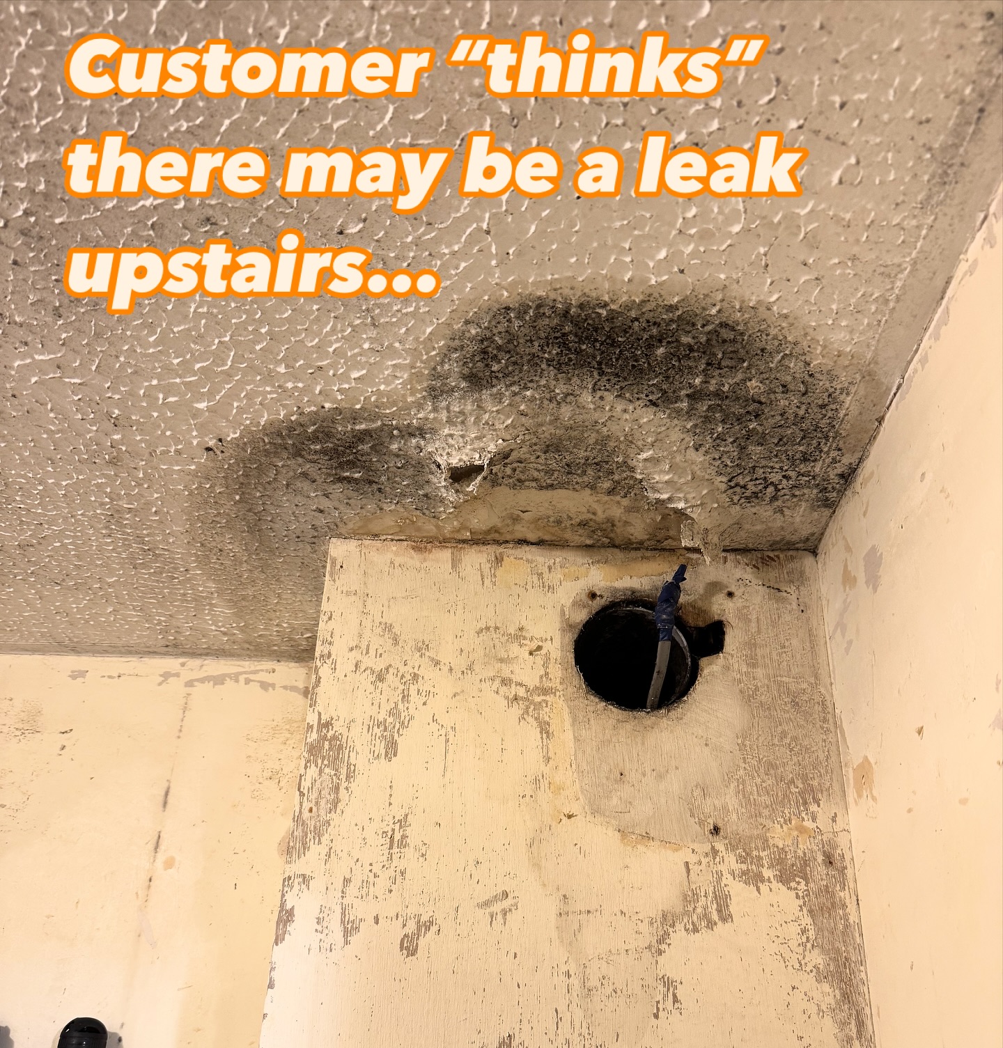 This should be a quick one to find! 🕵️♂️ #plumbers #leakdetection