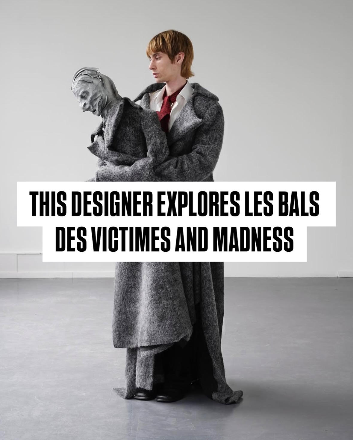 Designer and innovative artist Antoine Panabiere @freecr4ckplz has just released the third instalment of their “Bals des Victimes” collection, highlighting 17th century stage attire all whilst researching the constraints of the body and madness; exploring how the two coincide.
The sculptural approach to their artistry caught our eye from their first release of look one, the outer-bodied experience that we witness from the secondary body imposed within the clothing - though their is innovation here and a spellbound approach to design, the garment making still stand exquisite.
As the project progresses along the slides, the outfits don’t lose their sculptural integrity, from cuts and use of certain fabrics that are structurally sound and aesthetically pleasing. The pieces run as a perfect three, representing costumes you subconsciously associate with the famous French balls which took place during the revolution.
Gorgeous, beautiful, sinister and a profound commentary on French culture through the lens of fashion - bravo! 🖤
#BALSDESVICTIMES #FRENCHFASHION #FASHION #FASHIONDESGINER #FASHIONDESIGN #EMERGINGDESIGNER #EMERGINGARTIST #FRANCE #PARIS #PARISFASHION #FRENCHREVOLUTION #ART #SCULPTURE #DARK #SINISTER #DEATH #MADNESS #STYLE #FASHIONSTUDENT #EXPLORE #VIRAL #FYP #ASTHETIKMAGAZINE #AESTHETIC
