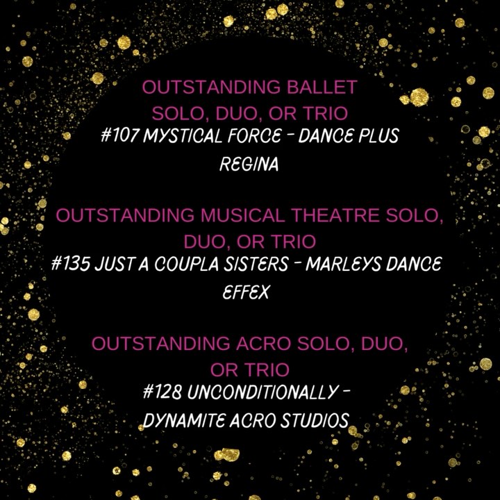 Day 1 Overall Award Winners! 🪩