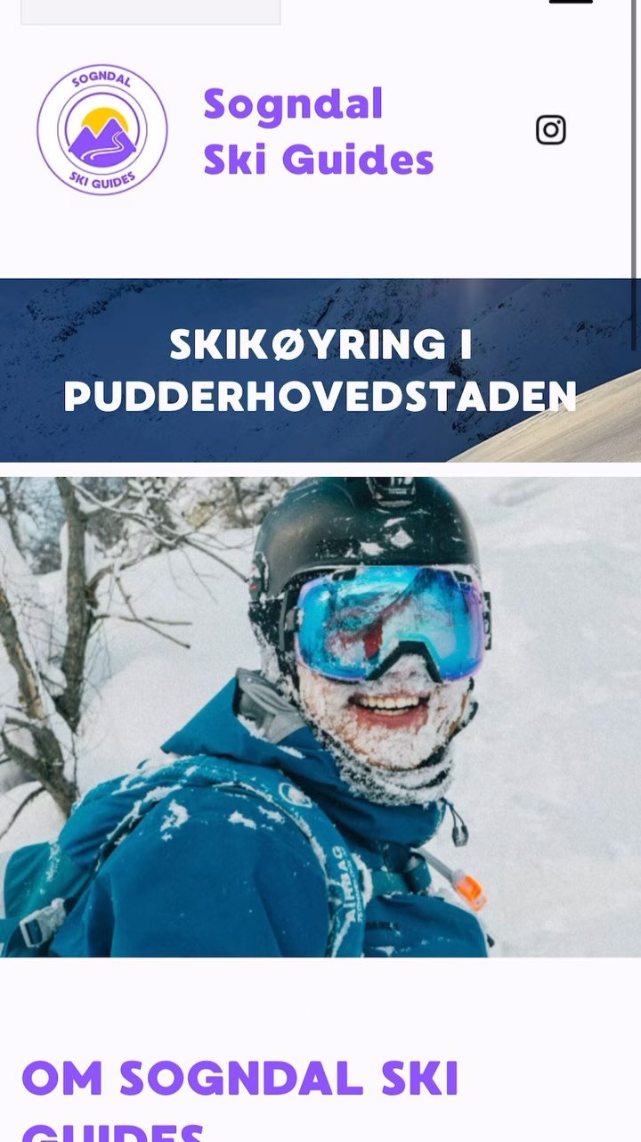 Nettsiden er live, og linken finner du i bio!
Ta en titt og tips de du kjenner som vil på ski i Sogn!
#nortind #skivegleder #topptur #sognasnøen #backcountryskiing #sogndal #skredfag #agressivealpineskiing #skitouring #skisognefjord #skisogndal #skithefjords #skithewest