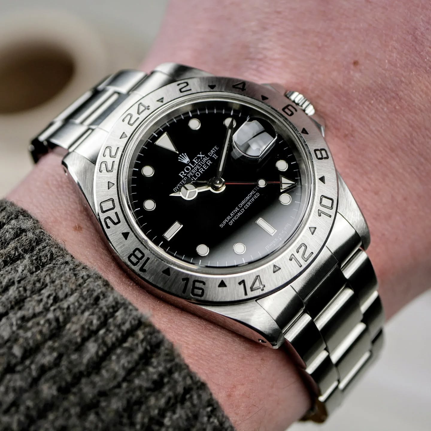 Rolex Explorer II
⌚ Ref. 16570
⌚ Watch only
⌚ Excellent condition
⌚ Year: 1993
#rolex #watch #explorer #vintage