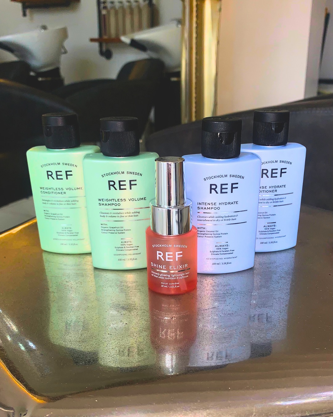 ✨ Elevate your haircare routine with @refstockholmofficial Illuminate Colour Shampoo, Conditioner, and Shine Elixir— available at Halo Hair! ✨
Unlike typical supermarket brands, these professional-grade products are crafted with 100% vegan ingredients and enriched with botanical extracts like acai and jojoba oils. They work together to:
Preserve hair colour 🎨
Infuse illuminating shine ✨
Eliminate flyaways 🚫🪶
Strengthen with quinoa protein 💪🌾
By choosing these salon-quality products, you’re not only giving your hair the best care but also supporting your local salon. Thank you for shopping with us at Halo Hair! 💖
#leedshairdresser #refstockholmsweden #shampoo #healthyhairjourney