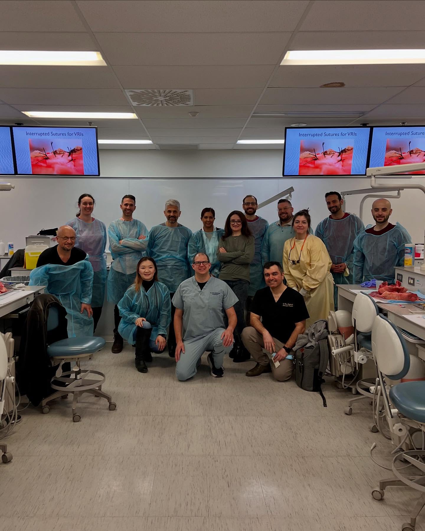 Mastering Periodontal Surgery – Hands-On at McGill CDE! 🦷
On February 15 & March 15, 2025, McGill CDE welcomed dental professionals for an immersive Periodontal Surgical Therapy course, led by the expert Dr. Sam Malkinson! From osseous resective surgery to mucogingival surgical techniques, participants honed their skills with hands-on training using fresh pig jaws—gaining invaluable experience in advanced periodontal procedures. 🔬👨⚕️
A huge THANK YOU to Hu-Friedy for their material support and for being with us at our faculty. Your contribution helped make this event a success! 🙌
📸 Swipe through to relive the experience!
#McGillCDE #PeriodontalSurgery #DentalEducation #HuFriedy #OsseousResectiveSurgery #MucogingivalTherapy #ContinuingEducation #HandsOnLearning #DentistLife