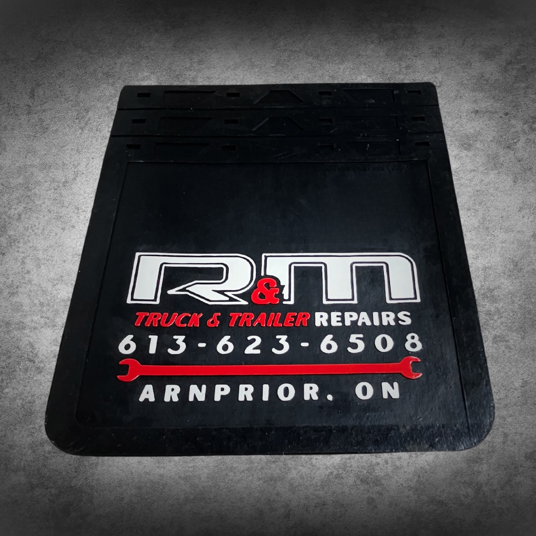 Custom mud flaps now in stock. Ride in style and support local at the same time! 🔥