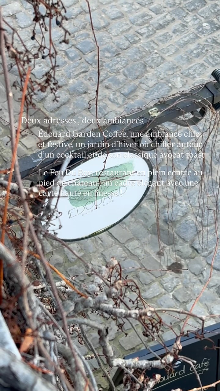 Deux adresses dans le quartier du vieux Durbuy , deux ambiances !
🍃Édouard Garden Coffee🍃, un cadre chic, où il fait bon chiller dans son jardin d’hiver au coin du feu ! Profitez d’un bon moment autour d’un cocktail ou d’un café, déguster l’incontournable toast avocat saumon ou un plateau de sushis « maison » réalisé minute ! L’occasion de bruncher le dimanche entre amis !
🕯️Le Fou du Roy🕯️ , qu’on ne présente plus …. L’élégance et la finesse de ces plats nous transportent le temps d’une soirée ! Un cadre raffiné et intemporel au pied du château, entre héritage et modernité !
Son classique , les ravioles à la truffe , l’éphémère , les gambas rôties curry rouge…
Nous vous accueillons chez Édouard du jeudi au lundi de 9h à 17h
Réservations au 0497/72.58.23
Le Fou ouvre ses portes du vendredi au dimanche soir !
Réservations 086/21.08.68
À très vite
.
.
.#durbuybelgium #durbuy #durbuyvieilleville #durbuylovers♥️ #durbuyfood #foodlover #foodies #openmyworld #brunch #outsidebar #restaurant #belgiumrestaurant #belgiumfood #belgiumfoodie #jardindhiver #elegantstyle #brunchaddict #brunchdurbuy #brunchislife