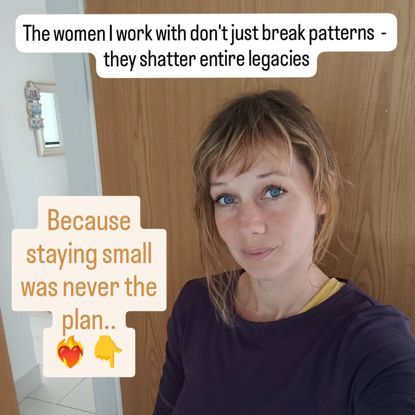 You know you’re here to own your voice with unshakable confidence.
To take up space. To share your medicine and gifts because the world needs them.
So why does the fear still arise?
Because this fear is ancient.
You’ve heard that the body keeps the score? but it’s also stored in your energy field, your soul, your lineage.
Ancestral trauma. Cultural conditioning. Past-life imprints.
The inner child who learned it wasn’t safe to take up space.
The subconscious parts still whispering, stay small, stay safe.
But sister, the threat is no longer real.
Yet your system is still acting like it is.
The women I work with are done with that. They know they’re here to break the cycle.
They’re ready to stop shrinking and step into their fullest power - owning their voice, their impact, their truth.
And yes, it can be scary. It takes deep inner work. But they are willing, for themselves, their families, their ancestors, their future generations. Which is such a privilege 🙏
Because we cannot birth a new world while playing by the old rules. Do you agree?
This is the work I gratefully, passionately, humbly provide:
🔹 Energetic mastery at the deepest level - healing from the roots, upgrading the energetic blueprint, rewriting the story.
🔹 So you can finally step into the bigness you were born for.
No more hiding. No more playing small. It’s time.
🔥 Are you ready to own all of who you are?
Comment 🔥 below. Tell me if you have felt this🕊️