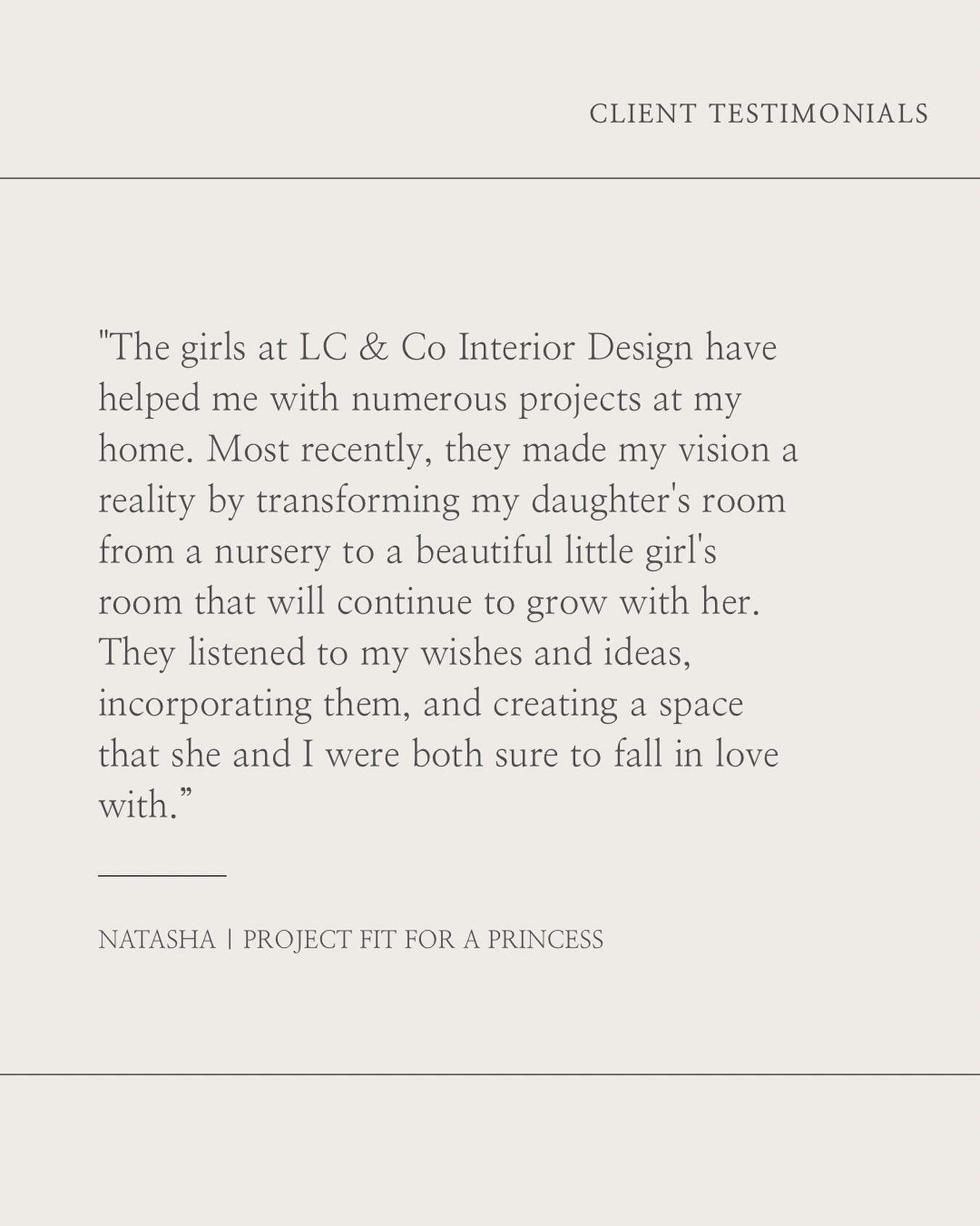 Helping bring our clients’ visions to life—especially for the smallest members of the family—is what fuels our passion every day!
#ClientLove #InteriorDesign #KidsRoomDesign #DesignedToGrow #LCandCoInteriors #testimonial #kincardine #interiordesign