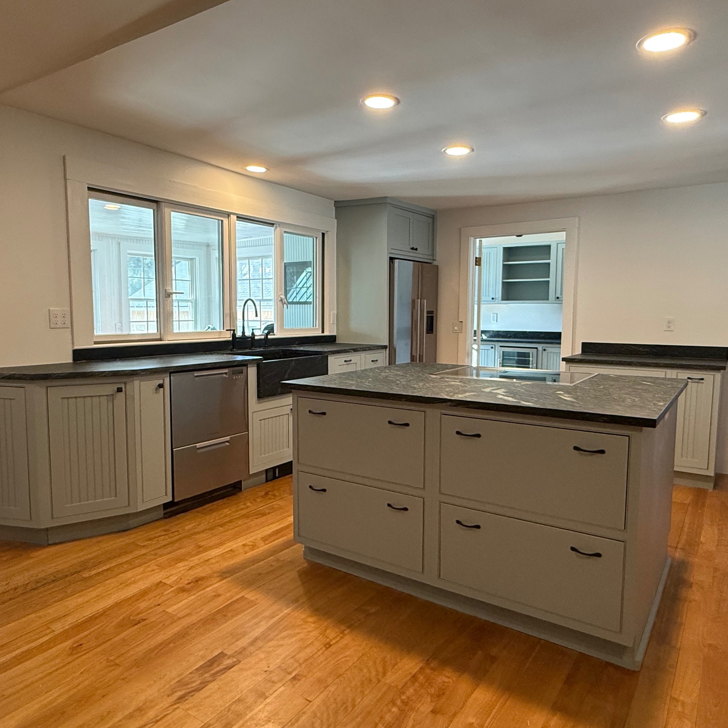 Jericho Kitchen Renovation. #Carpentry #vermont