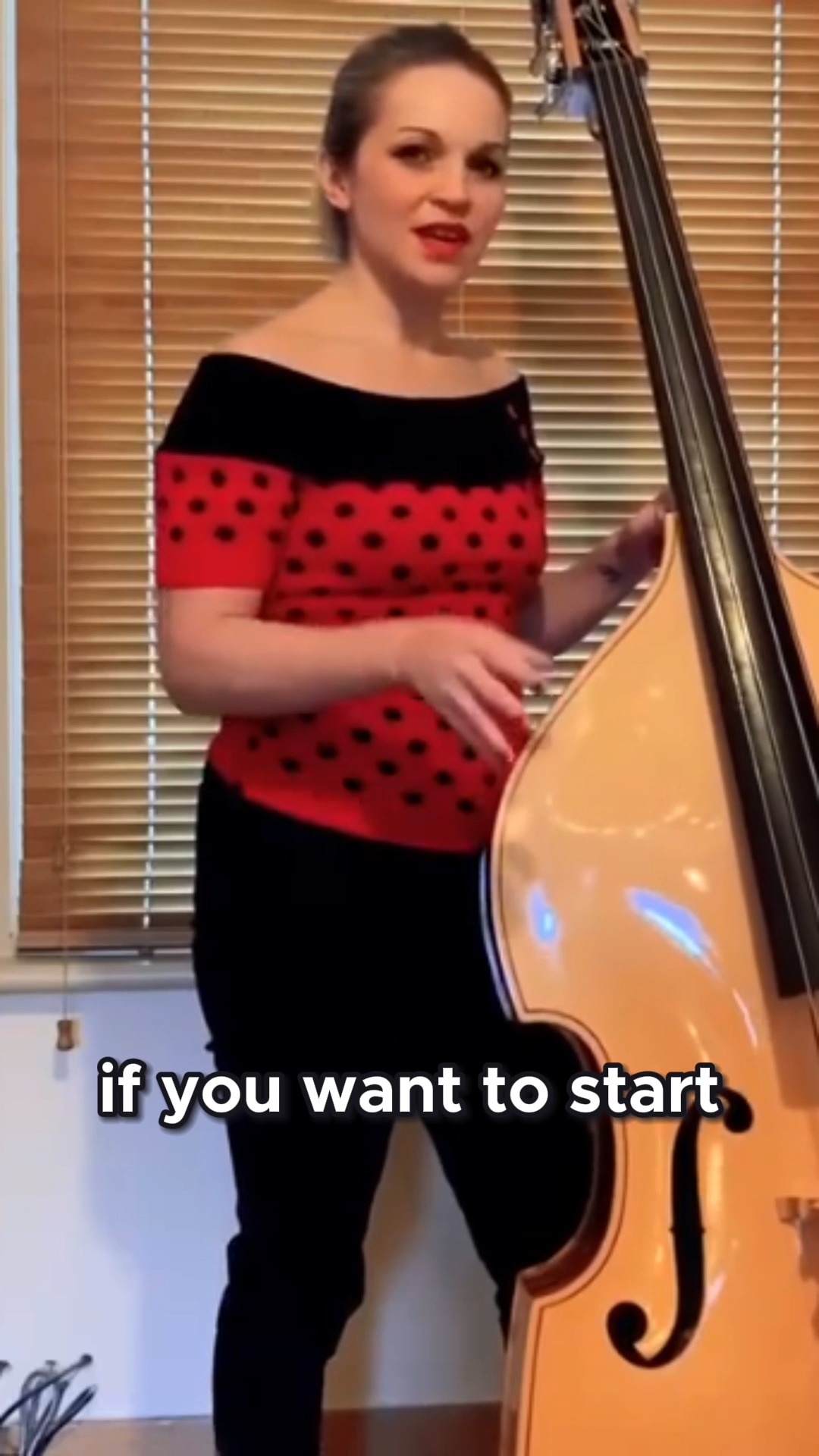 Want to learn a bit of Eddie Cochran? Classic rockabilly with Twenty Flight Rock. Watch the full video: https://www.youtube.com/watch?v=YPJtSp89b7g #DoubleBass #Learnmusic #rockandrollmusic
