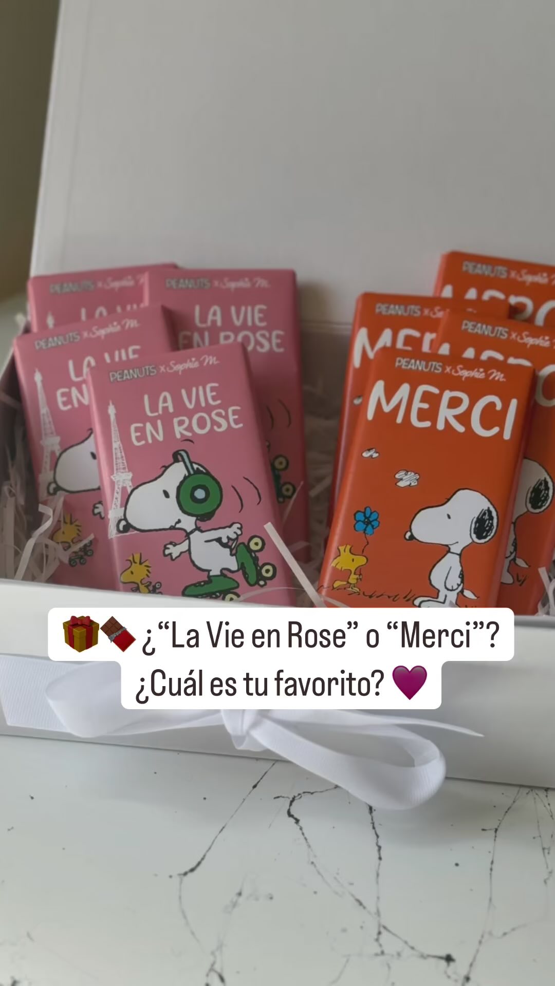 ✨ ¡Novedades en FELIZ! ✨
Nuestros nuevos chocolates han llegado y no pueden ser más especiales. 🎁🍫 ¿“La Vie en Rose” o “Merci”? ¿Cuál es tu favorito? 💕
Descubre todos nuestros detalles únicos en www.felizregalo.com
#cajaderegalo #madrid #caja #cajaspersonalizadas🎀🎁💐 #angelinaparis #paris #cajaregalo #cajapersonalizada #cumpleaños #cajapersonalizada #regalos #regalo #chocolate #dulce #dulces #regalodecumpleaños #regalopersonalizado #regaloespecial #epicerie #epiceriefrançaise #cajasdulceras #cajasdulces @feliz_cajas_de_regalo