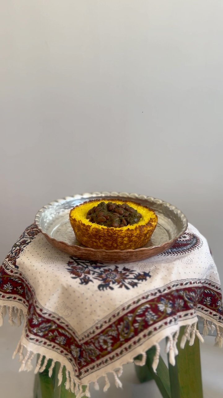 We love a good tahdig, especially when it’s paired with the star of all Khoreshe (stews), let alone when the tahdig itself serves as the plate!
Tutorial coming soon…
Ghorme Sabzi: mixture of herbs fenugreek, cilantro & parsley meat cubes and dried lime.
Sh.op the products in the video on our website ! L.ink above
Let’s be honest with each other, what would choose first if you had Khoresh Karafs (Celery stew), Ghorme Sabzi , and Gheime on a table ?