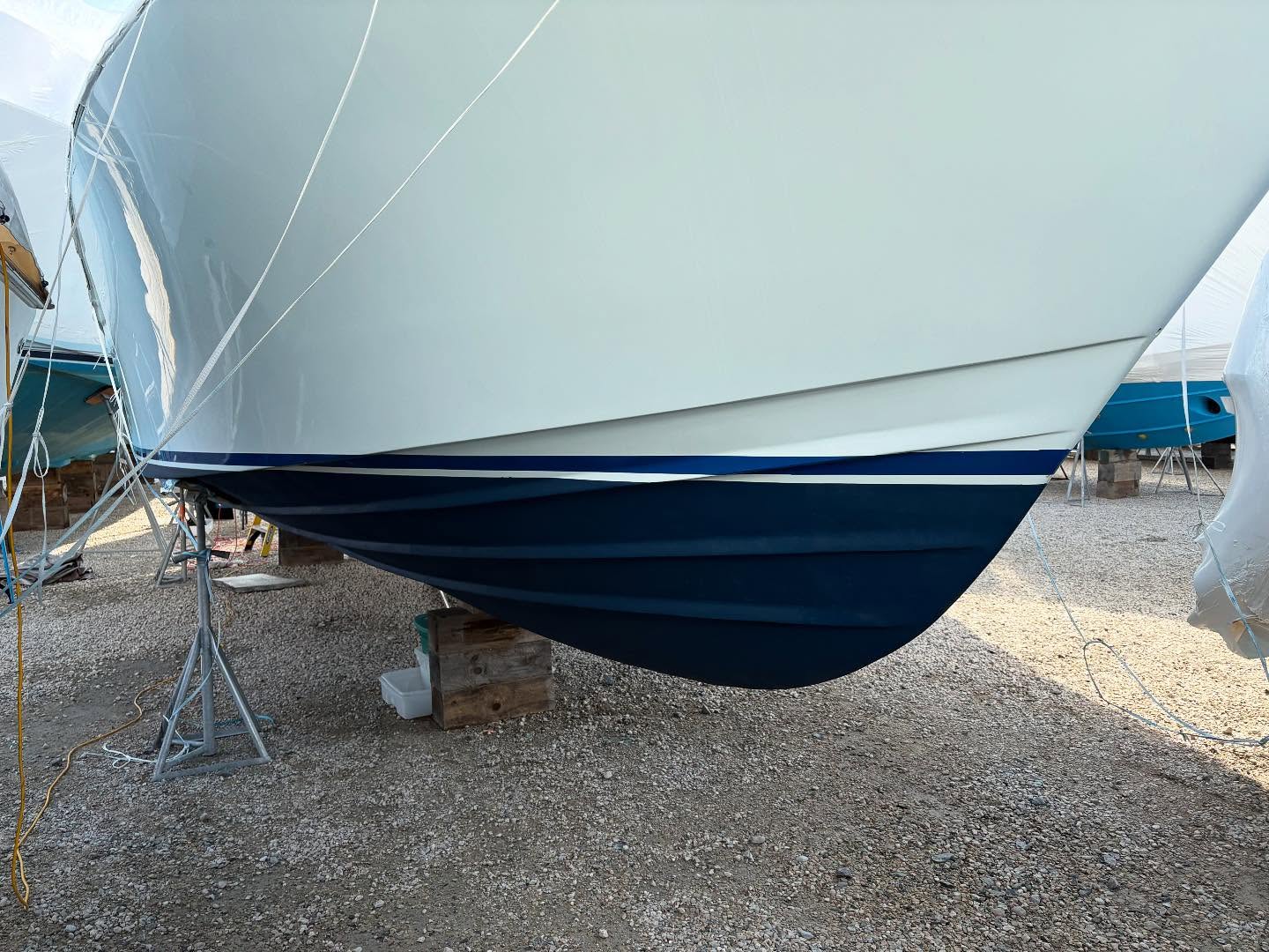 Progress, 🛥️scheduled to splash next week! 🌊 #sidejobcharters #belmar #belmarmarina #njfishing