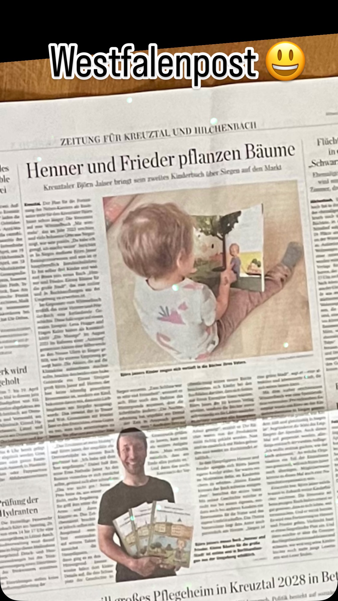 #kreuztal #burbachsiegerland #neunkirchen_siegerland #wilnsdorf #siegen #siegenwittgenstein #hilchenbach #netphen #badlaasphe #unboxing #erndtebrück #freudenbergsiegerland #wimmelbuch #kinderbuch #lokalzauber #siegerland #wimmel #buch #wildschwein #hennerundfrieder #beauty #mama #mamaleben #mamalife #love #schwanger #allerliebsteskinderbuch #kinderbuchzeit #kinderbücherschreiben #kinder