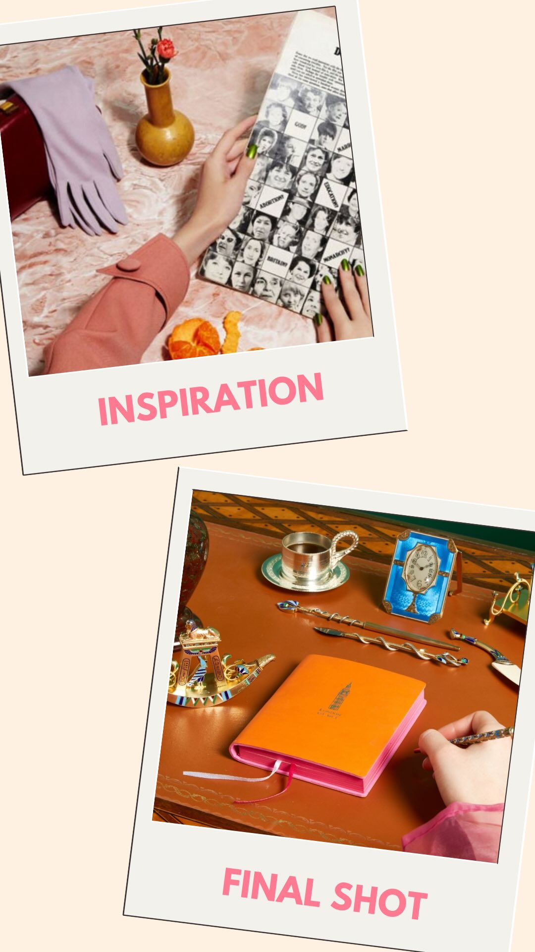 Inspiration vs the final shot 📸
Antiques don’t have to look boring - they can be styled to fit seamlessly into contemporary spaces and modern life. I have styled several shots for a luxury antiques gallery, and this is one of them! The concept behind this shot was to showcase what a modern creative’s desk might look like when styled with antique pieces. My favorite element in this setup is the Art Deco and Egyptian Revival-style desk set! 🖋️
What do you think about the final photos? 👀
📸: Claire Collins for Mayfair Gallery
•
•
#antiques #interiordesign #vintage #homedecor #artdeco #egyptianrevival #creativedesk #modernworkspace #stylingantiques #antiquelover #classicdecor #curatedspaces #designinspo #deskgoals #antyki #luxurylifestyle #uniquedecor #collectedhome #antique #modernmeetsvintage #periodpieces #historyathome #decorlovers #deskdecor #styling #collectibles #styleyourspace #statementpieces