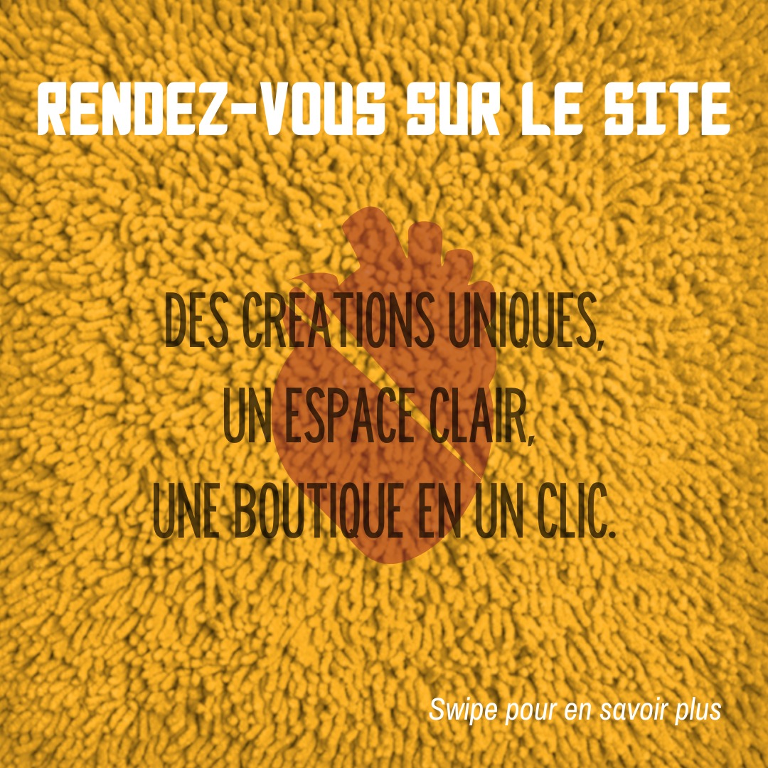 Ça y est ! Cœur d’Aiguilles a son site dédié !
Pour le lancement, profitez de 48H de promos exceptionnelles !
🍔 -30% sur Tufting Gourmand avec le code FOOD30
💖 -10% sur In the Mood for Love avec le code LOVE10
⏳ Dépêchez-vous, l’offre disparaît vite !
Explorez, laissez-vous inspirer et trouvez votre pièce unique.
🛍️ lien dans la bio
#tufting #tuftingart #creationunique #slowmade #slowdeco #handmadeshop #handmadetextiles #handmadewithlove❤ #creators