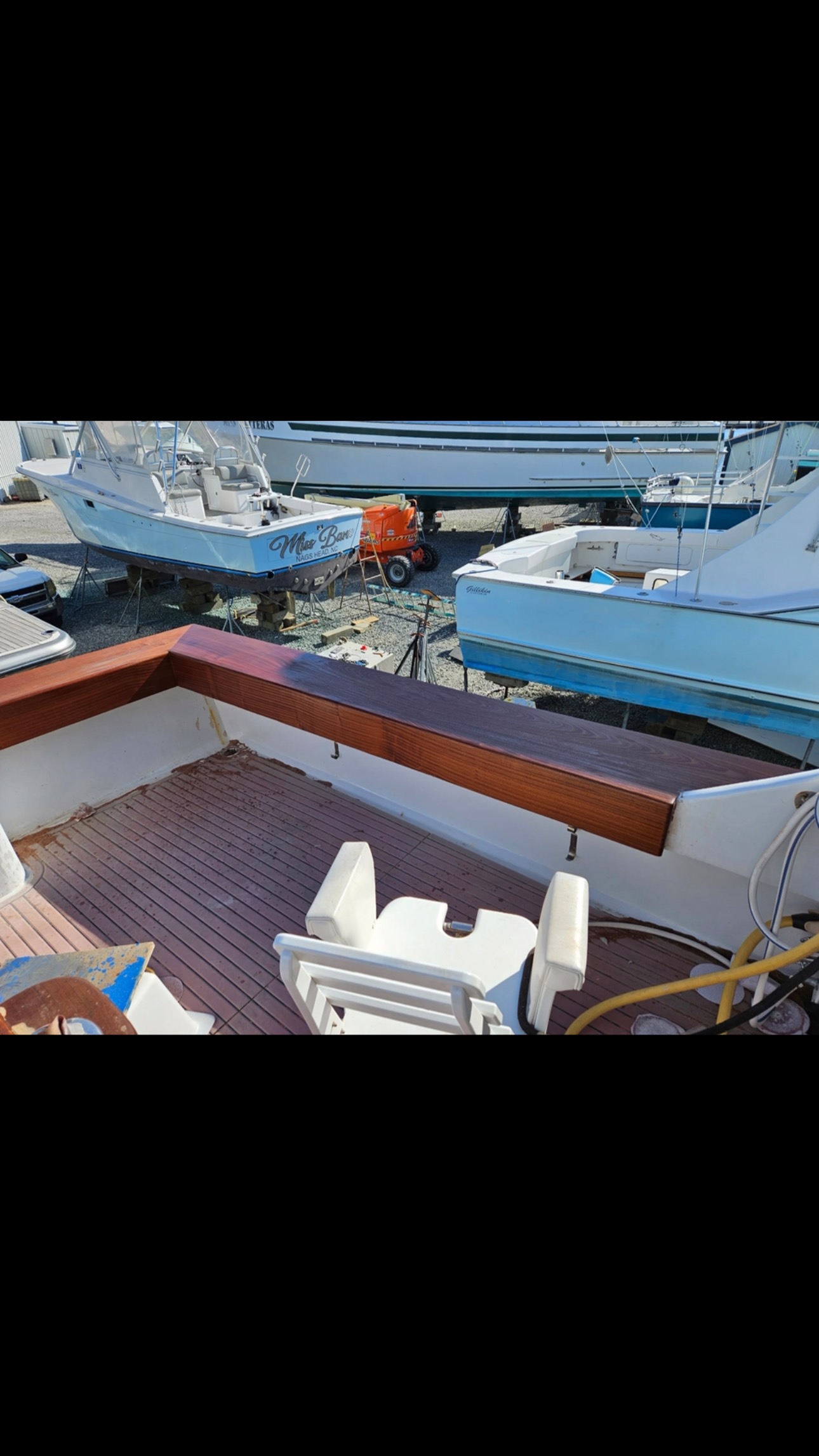 With the ever increasing cost and availability of Teak, our customer decided to go with Sapele for Coverboards. Stunning! Thank you @waverunnerfishingcharters