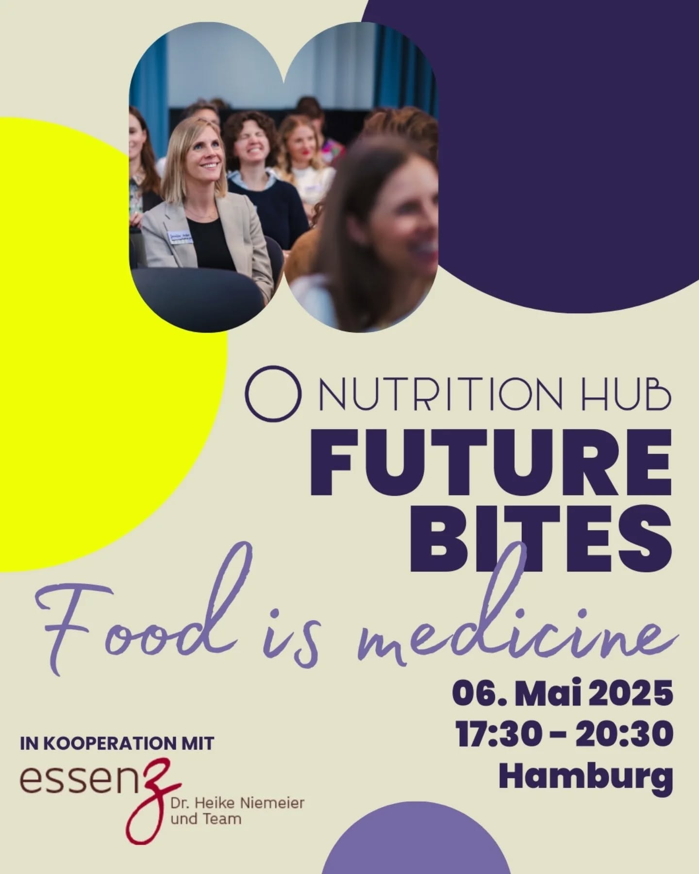 🌿✨ Ernährung als Medizin? In Deutschland wird dieses Potenzial noch zu wenig genutzt!
📊 Wusstest du, dass ungesunde Ernährung in Deutschland jährlich 16,8 Mrd. € kostet?
Doch das muss sich ändern! Beim ersten Stopp der Nutrition Hub Future Bites sprechen wir über den Einfluss von Ernährung auf die Gesundheit – und wie wir sie als festen Bestandteil in unser Gesundheitssystem integrieren können.
📅 Wann? 06.05.2025, 17:30 - 20:30 Uhr
📍 Wo? @essenz.hamburg
💡 Wer? Ernährungsprofis, Mediziner:innen, Startups & Entscheider:innen
💬 Sei dabei, diskutiere mit und vernetze dich mit führenden Köpfen aus Ernährung & Medizin!
🎟️ Tickets über den Link in der Bio!