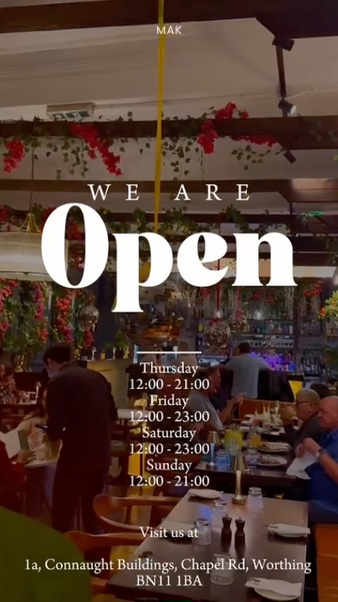 Join us this weekend at Mak!
Enjoy a preshow dinner discount on Friday & Saturday. Sunday choose from multiple menus and celebrate Mother’s Day – Tipsy Tapas, Sunday Roast, and À la Carte.