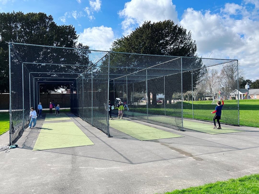 Cricket only sessions available next week The nets are going up ready for us!