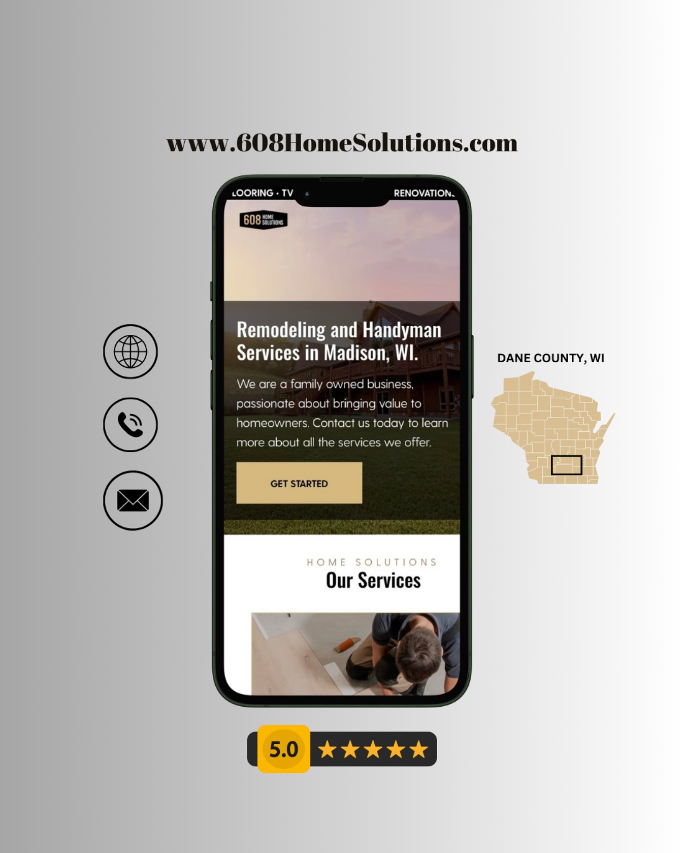 Do you have a small or large project that you need help with? Give us a call today!
#608HomeSolutions #Remodeling #Handyman #Home #Projects #MadisonWI #VeronaWI
#MiddletonWI #FitchburgWI