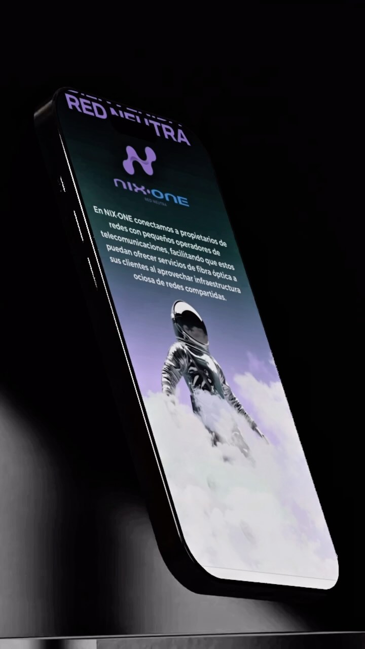 Hoy mostramos un diseño web responsive con interactividad que hicimos hace un tiempo para @nixone.ar
#diseñoweb #webdesign #ai #animation #agencia #estudiocreativo #branding #identidadvisual #agenciacreativa #diseñografico