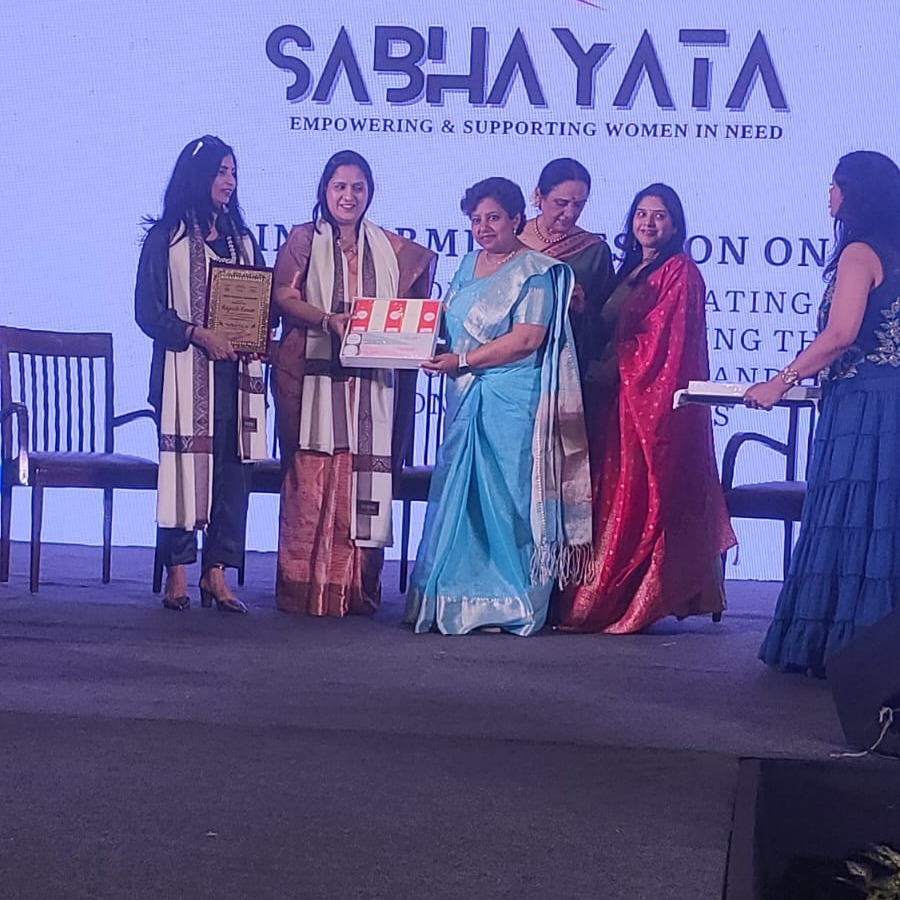 We are thrilled to announce that Ms. Preeti Agrawal,Founder of Saddmaarg, has been honored with the Community Impact Award for 'Best Eco-Conscious Products' in recognition of her outstanding contributions to the community.
Event Highlights:
✨ Celebrity Model, Actor, and Entrepreneur @richa_mehta Show: Empowerment meets style.
🎵 Performance by Bollywood Singer @shibanikashyap Shibani Kashyap: A celebration of strength and soul through music.
💪 Ramp Walk by Cancer Survivors: Witness inspiring journeys of resilience in the presence of @vineetamalik Ji.
🏆 Celebrating Unsung Heroes: Honoring individuals turning empowerment dreams into reality.
#Saddmaarg #CommunityImpact #EcoConsciousLiving #Sustainability #GreenInitiative #EcoFriendlyProducts #SabhyataEvent #RichaMehta #ShibaniKashyap #CancerSurvivors #UnsungHeroes #Empowerment #EcoFriendly #SustainableLiving #GoGreen #EcoWarrior #EcoFriendlyLiving #EcoConscious