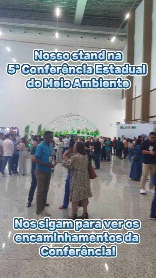 Um pouco do nosso stand na 5ª Conferência Estadual do Meio Ambiente, apresentando nossas atividades e programas de Educação Ambiental, Restauração Ecológica e Cultura Oceânica.