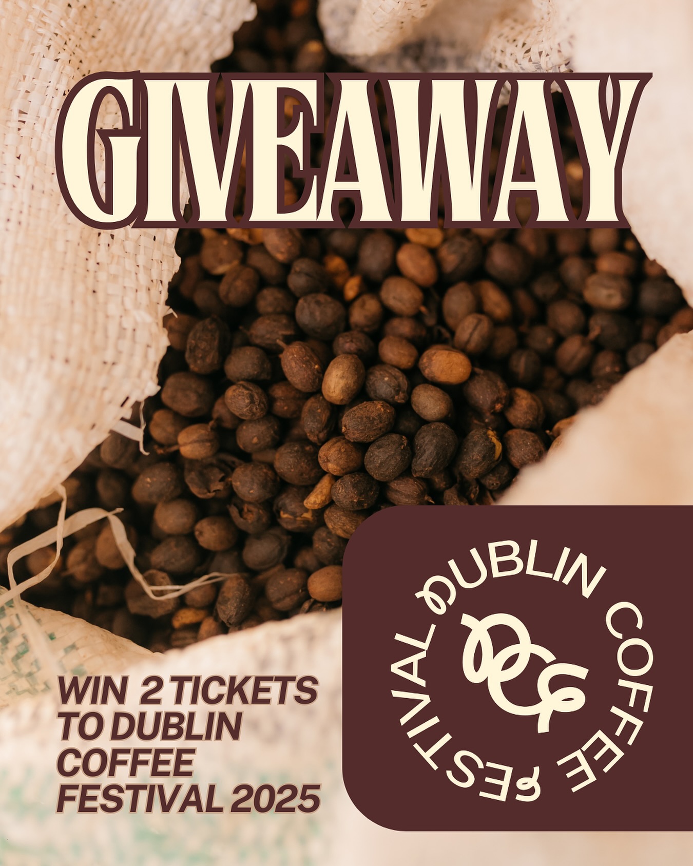 🎉 GIVEAWAY TIME! ☕
Love coffee? Love free tickets? Then this one’s for you! 👀✨
We’re giving away 2 tickets to Dublin Coffee Festival 2025 (Sunday, April 13th - Morning or Afternoon access) – because caffeine-fuelled adventures are the best kind! 🚀☕
Here’s how to enter:
✅ Follow @ycoffee.ie & @dublincoffeefest
✅ Like this post ❤️
✅ Tag a coffee-loving friend! ☕👯♂️
🎟️ Winner announced Saturday, March 29th! 😉
#DublinCoffeeFest #CoffeeTime #Giveaway