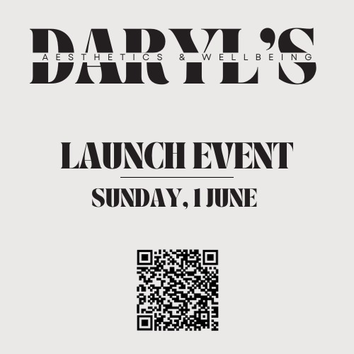 Happy to announce #darylsaesthetics launch event.
Join us on the 1st of June 2025 for an introduction to Daryl's Aesthetics. Ticket's include a goodie bag worth £200 and there's the option of having a professional skin treatment on the day.
For more information, head over to the Eventbrite link or the QR code.
https://www.eventbrite.com/e/daryls-aesthetics-launch-event-registration-1298009945689?aff=oddtdtcreator
#skin #skincare #aesthetics #battersea #lavenderhill #grandopening #BeautyLaunch #GetYourTicketsNow