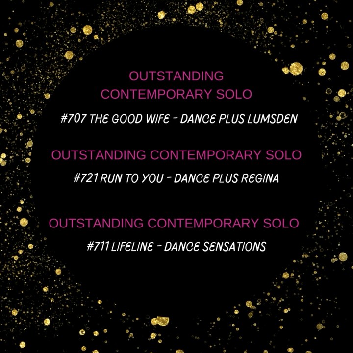 Day 2 Overall Award Winners! 🪩