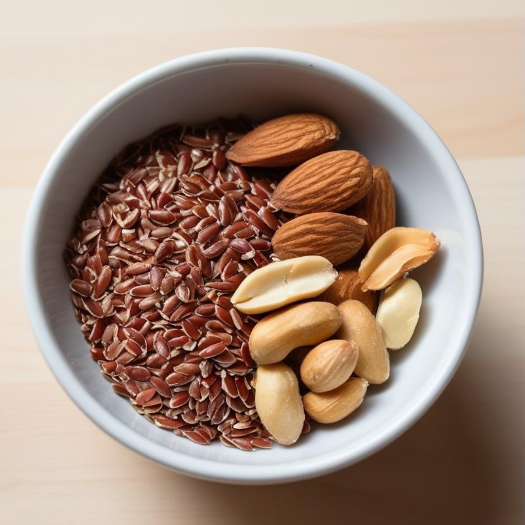 🧠💪 Mehr Nüsse, mehr Power! 🌰🥜
Früher habe ich Nüsse eher nebenbei und zufällig gegessen – jetzt sind sie fester Bestandteil meiner Ernährung. Warum?
✔ Gehirn-Boost: Omega-3 aus Leinsamen hält die grauen Zellen fit.
✔ Energie für den Tag: Mandeln & Erdnüsse liefern Proteine & gesunde Fette.
✔ Herzgesundheit: Nüsse senken Entzündungen & schützen die Gefäße.
✔ Sättigung ohne Blutzucker-Chaos: Perfekter Snack ohne Crash!
👉 Esse ich sie in Massen? Nein. Aber täglich eine Handvoll – und mein Körper dankt es mir.