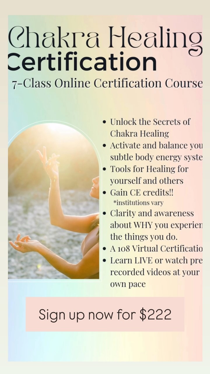 More course info at 108-meditate.com
Or message me with questions! This course and its content is changing peoples lives for the better! 🤍Are you ready for growth and healing? ❤️🩹 🌱
#expansion #growth #toolsforhealing #healing #chakra #chakrabalancing #mindfulness #meditation #wellness #yoga #happy