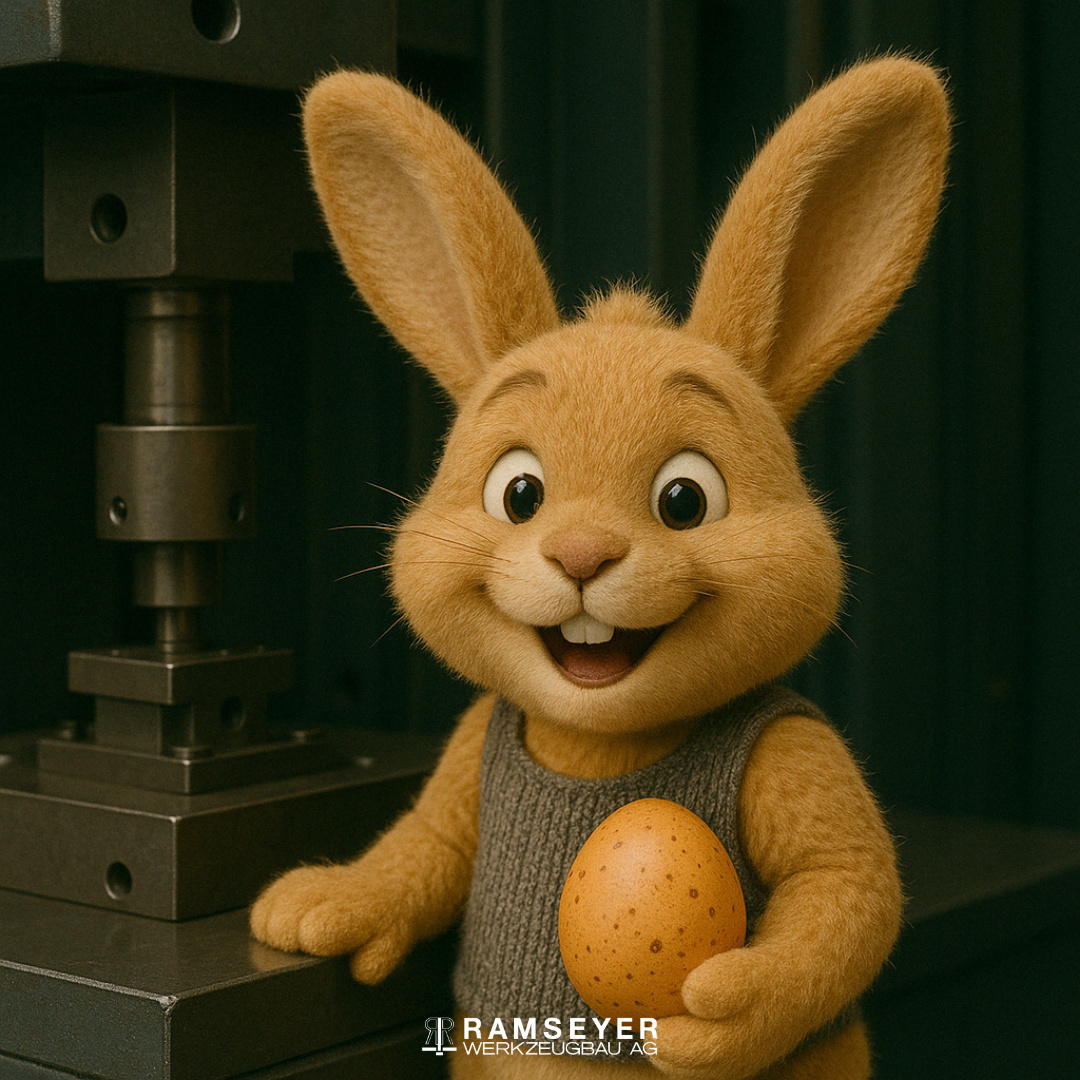 Auf frischer Tat ertappt 🐰👀
Unser Osterhase konnte nicht widerstehen.
Ein kurzer Blick und schon stand er an der Stanzmaschine 🛠🥚
Ob das Ei jetzt den Normen entspricht? keine Ahnung🤷♂️
Aber eins ist klar: Bei Ramseyer wird mit Herz ❤ und Präzision ⚙ gearbeitet.
Frohe Ostern und erholsame Feiertage 🐣🌷
#RamseyerWerkzeugbau #FroheOstern #Werkzeugbau #Stanztechnik