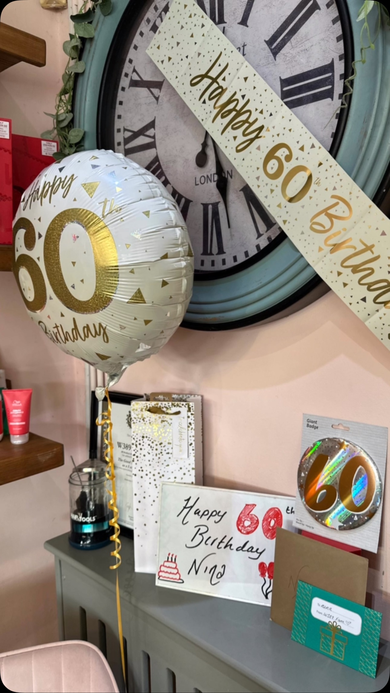Happy Birthday to our ninssss, many happy returns! All our love your W389 family #birthday #big60 #ledge