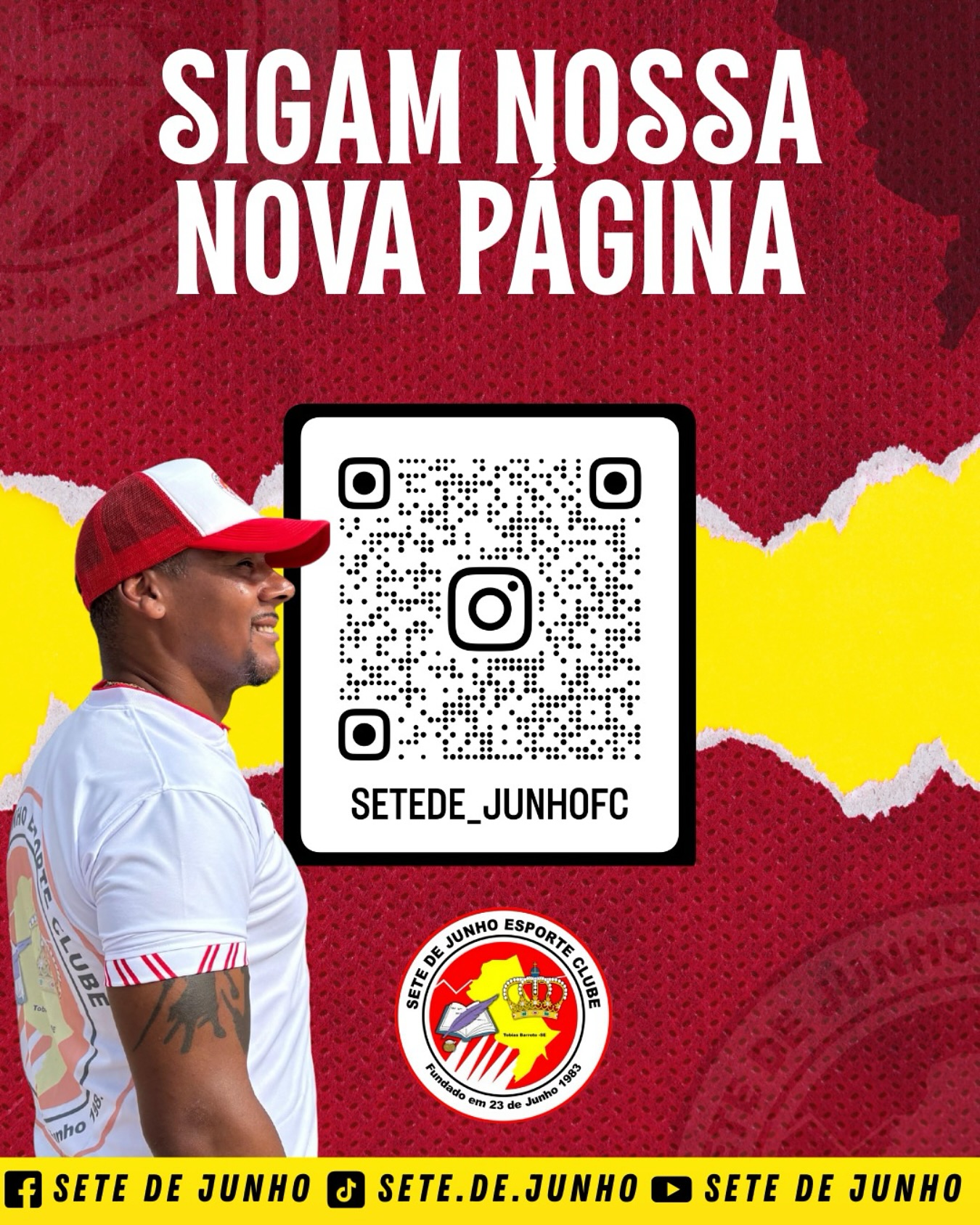 Empezamos con la nueva era de Sete de Junho en Brasil. 🇧🇷