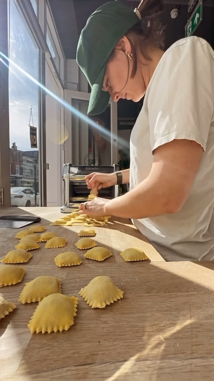 Handmade with love and filled with flavor! 🍽️💚
Enjoy a bowl of happiness - homemade ravioli that tastes like a warm hug! (Check our specials board!)
#restaurant #food #maidenhead #pasta #fresh #ravioli #delicious #sauceandflour #tasty #homemade